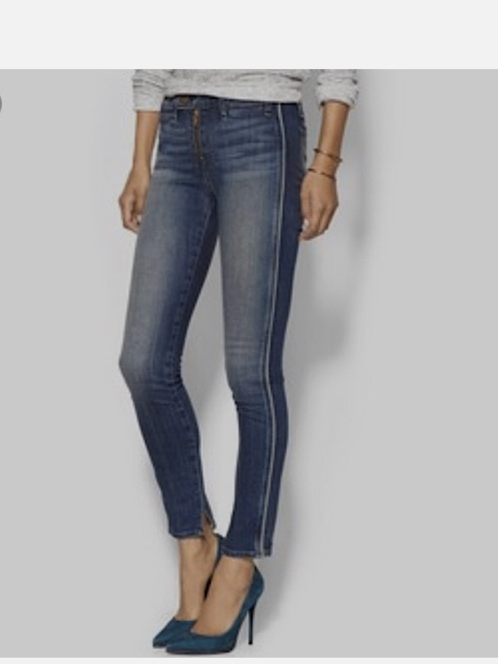 McGuire designer denim railway utility crop jeans /28-29, US 6/8 MSRP $250